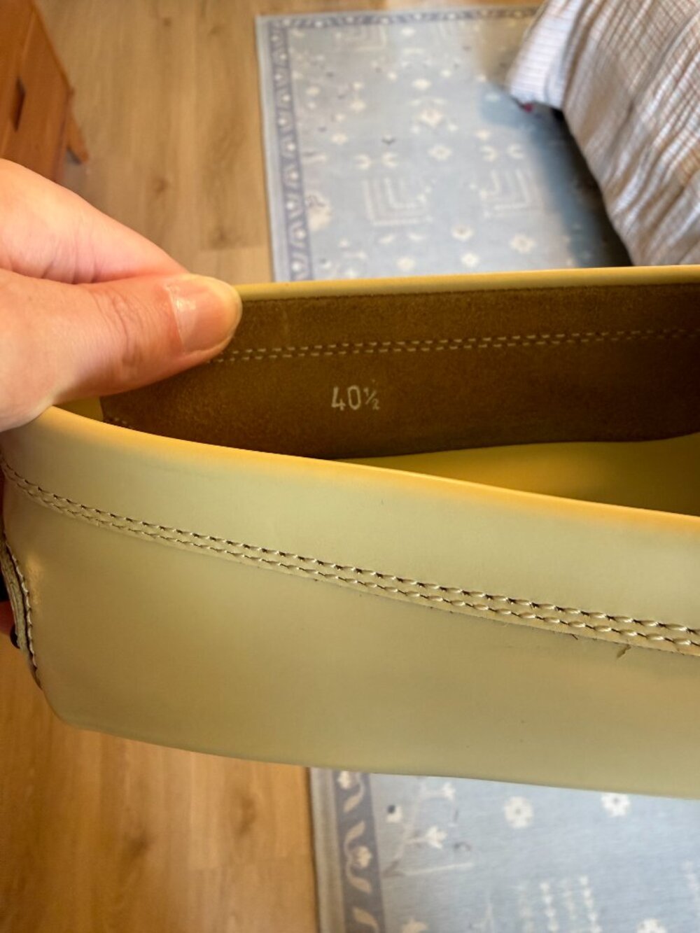 Tod's Gommino Loafers in Butter Yellow Leather - Picture 8 of 8